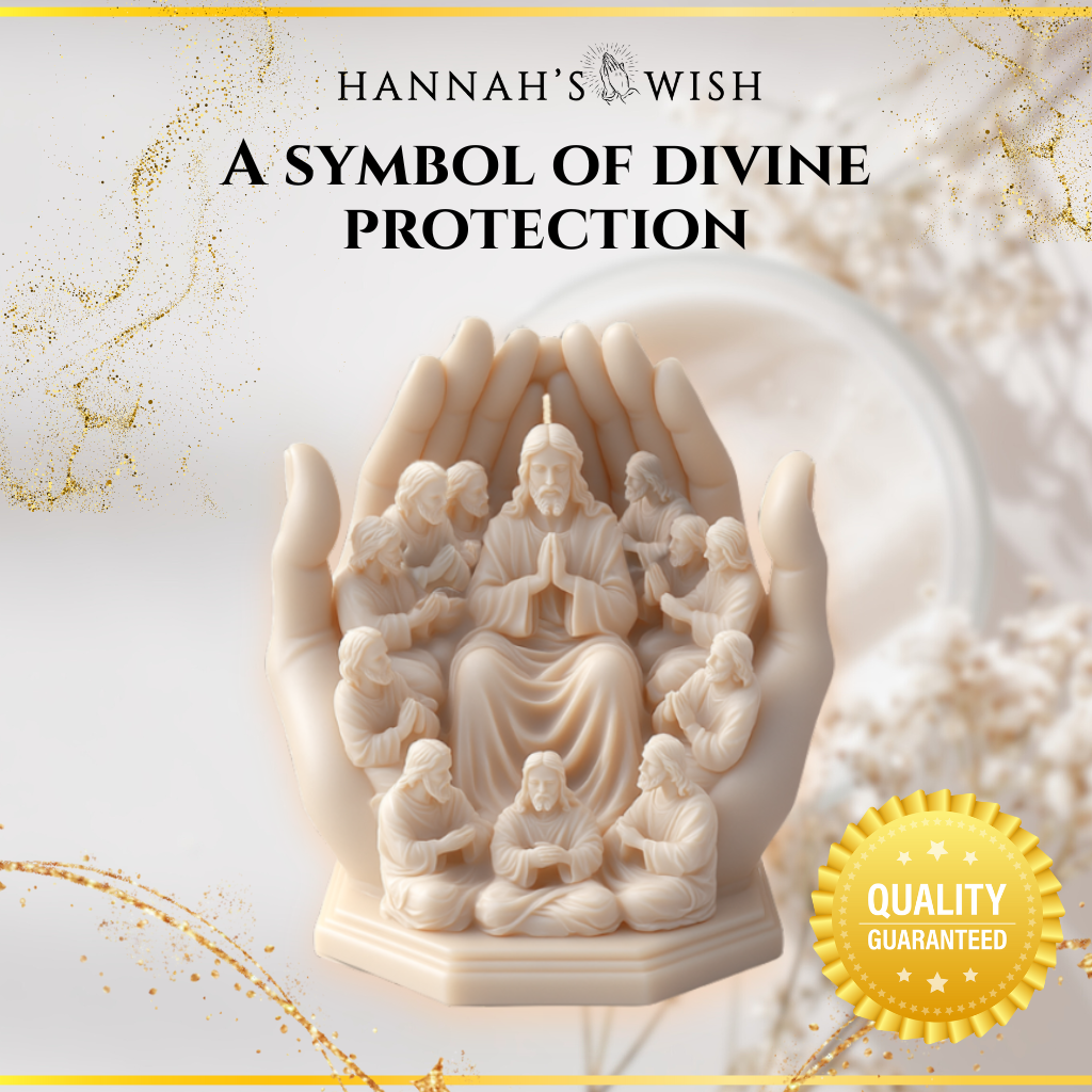 Hands of Grace – Last Supper Candle