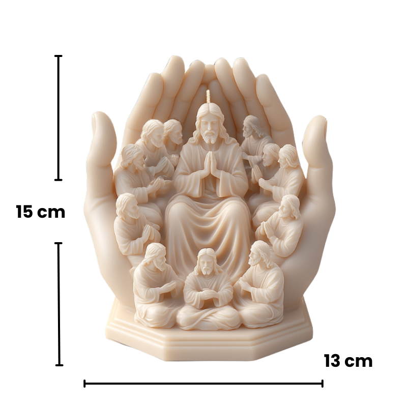 Hands of Grace – Last Supper Candle