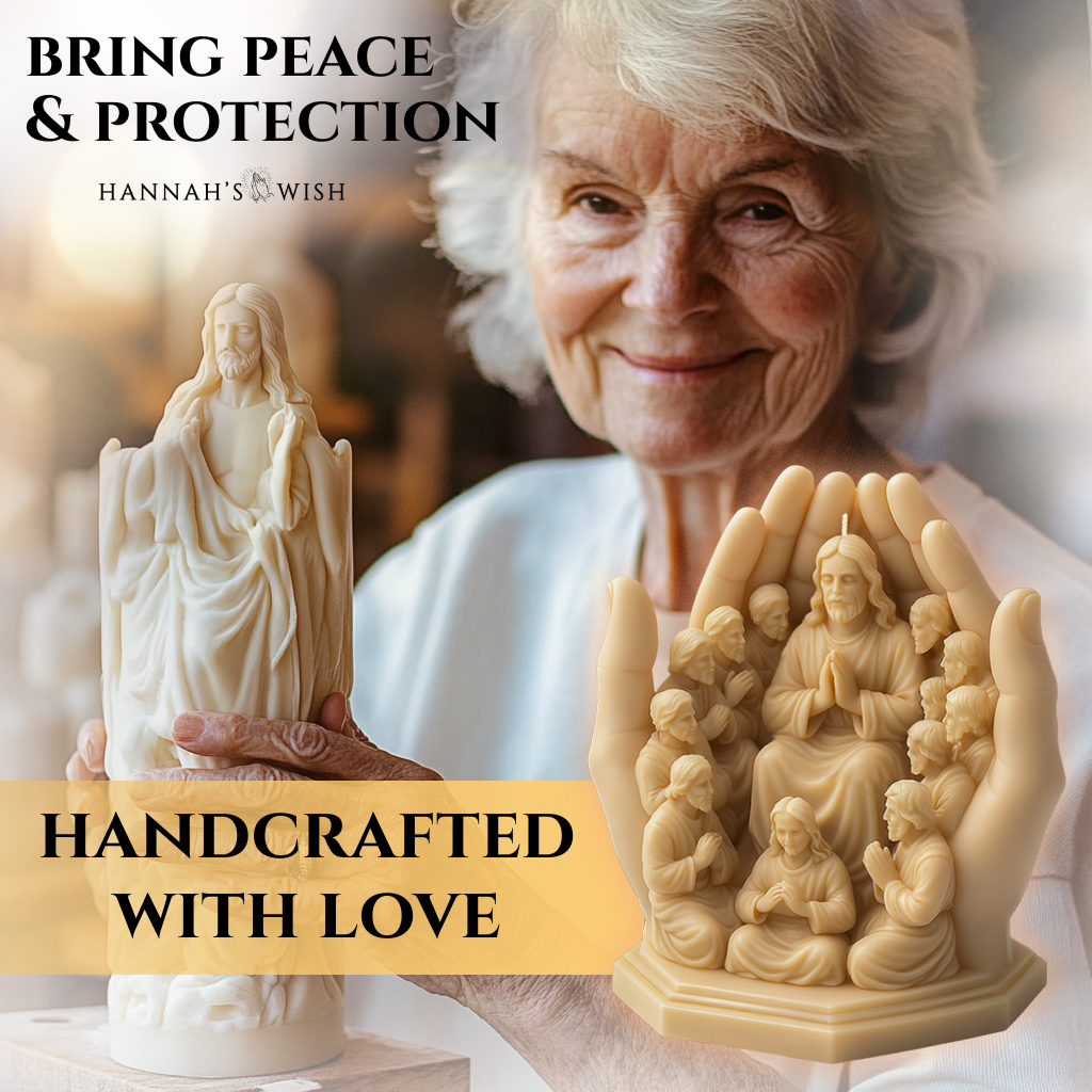 Hands of Grace – Last Supper Candle