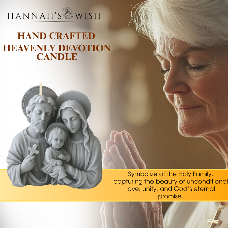 Heavenly Devotion – Holy Family Candle
