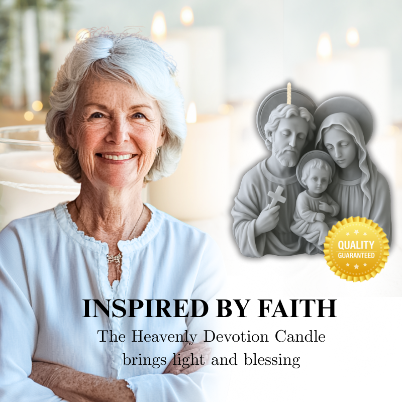 Heavenly Devotion – Holy Family Candle