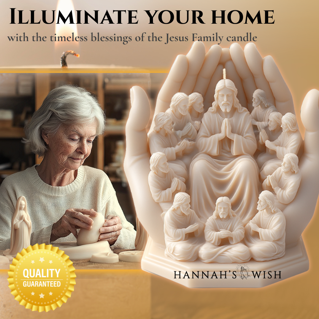 Hands of Grace – Last Supper Candle