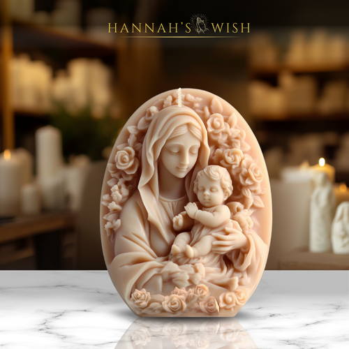 Tender Grace – Madonna & Child Candle