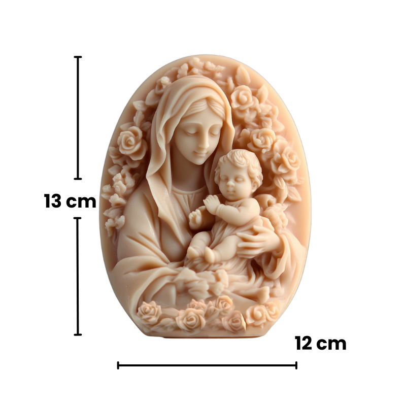 Tender Grace – Madonna & Child Candle