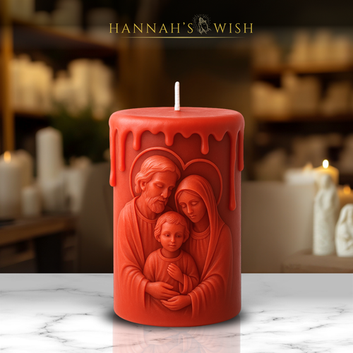 Sacred Hearth – Holy Family Devotional Candle
