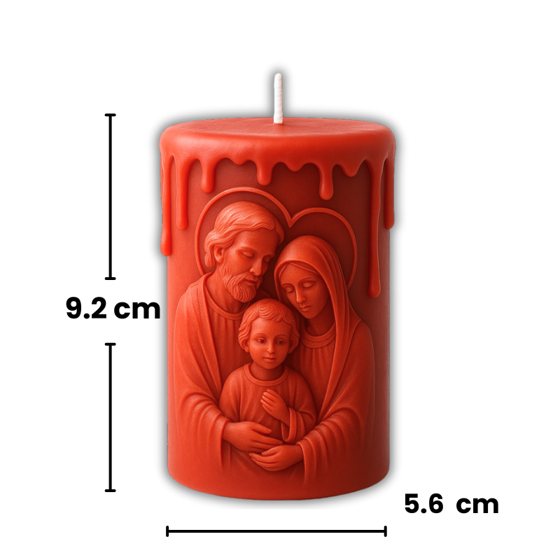 Sacred Hearth – Holy Family Devotional Candle