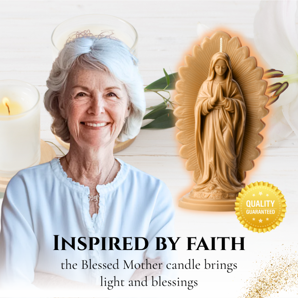 Radiance of Grace – Our Lady of Guadalupe Candle